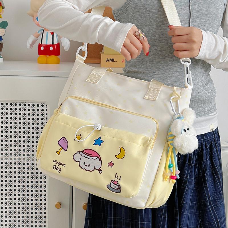 Japanese Ins New High-value Two-dimensional Fresh and Sweet Cartoon Make-up Bag Girl Light Messenger Bag