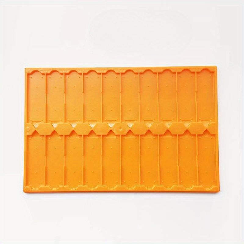 

1PC Микроскоп Слайд Образец Операционная Плата Экспериментальный Образец Производства Специализированная Емкость 20 Слайдов Ящик Для Хранения оранжевый