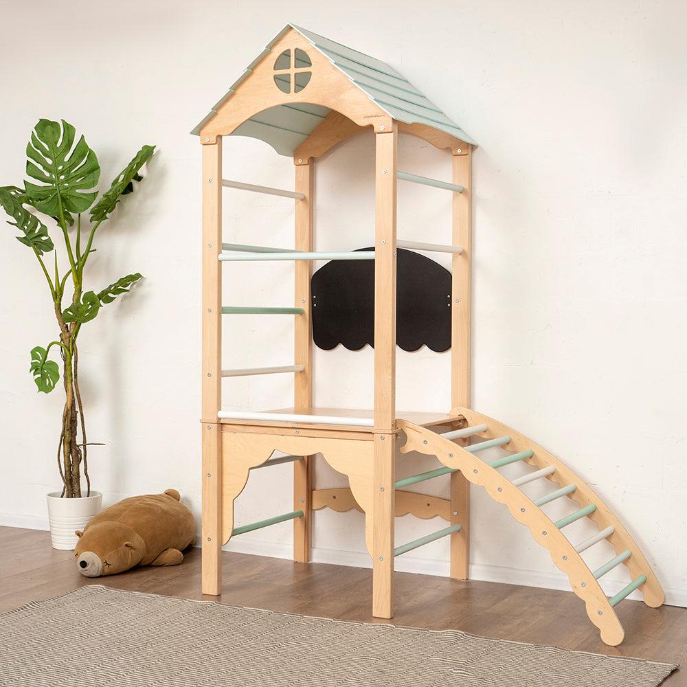 Tower Home Playground - Wood