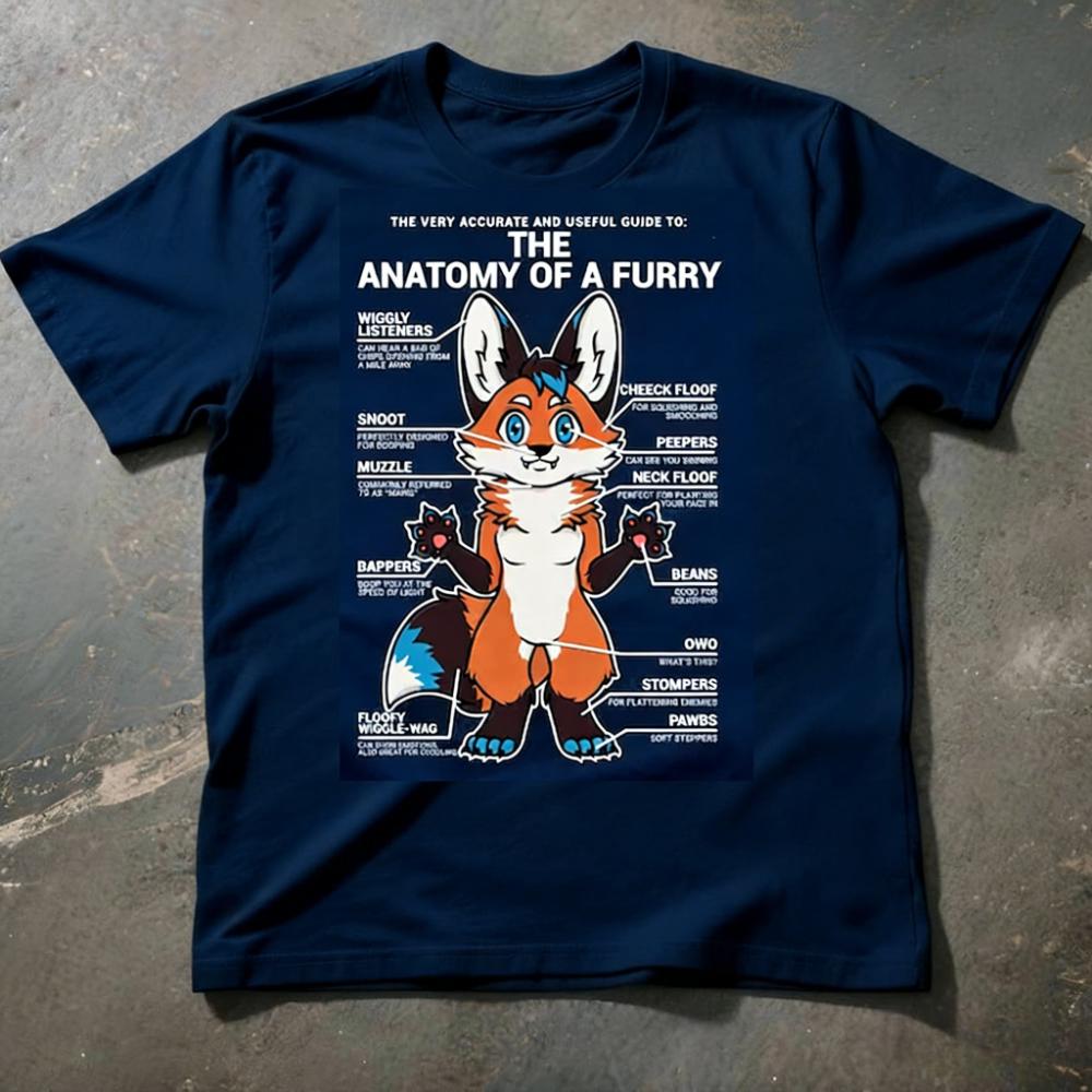 Kožešinový Merch Vtipné Tričko Fursona Fandom Trička Hrdé Kožešinové Oblečení Nadýchaný Milovník Dárek Tričko Pánské Dámské Unisex Ležérní Bavlněné Tričko