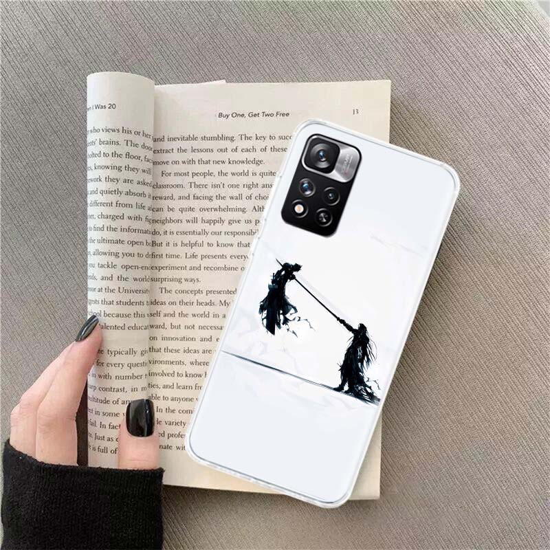 Final Fantasy VII Phone Case For Xiaomi Poco X4 F4 GT X3 NFC X5 X6 X7 Pro 5G M5 M5S M3 F5 Mi F6 F3 F2 F1 Cover Coque Fundas TPU