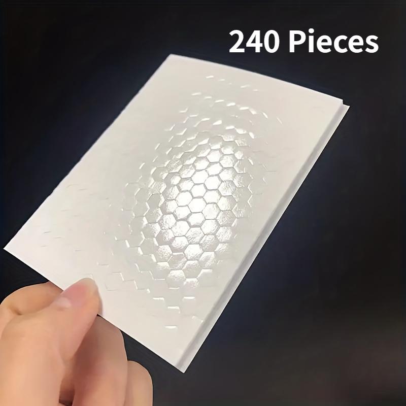 Creative Handmade Hexagon Foam Double-sided Sticker DIY Card Thickened with High Stick Foam - 240 Pieces Per Sheet