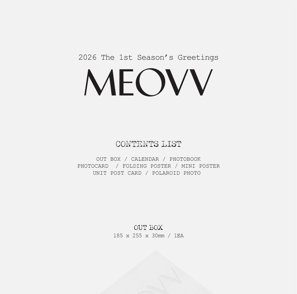 [POB] MEOVV 2026 Pierwsze Życzenia Sezonowe [MEOVV]