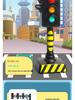 Traffic Signal and Light Educational Set: Safety Teaching Aids, Road Signs, Car Models, and Parking Scene Map