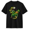 Vintage T Shirt Beach Soccer St Patricks Day Leprechaun Saint Patricks Fashion TShirts Cotton Tshirt for Male Design Clothing