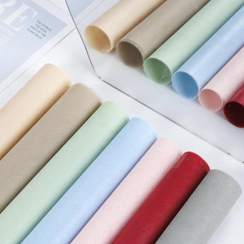 40 Pcs Milk Cotton Tissue Paper Florist Flower Wrapping Paper Diy Handmade Bouquet Crafts Gifts Packaging Wedding Party Supplies
