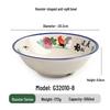 Yujia Melamine Rooster Design Commercial Bowls