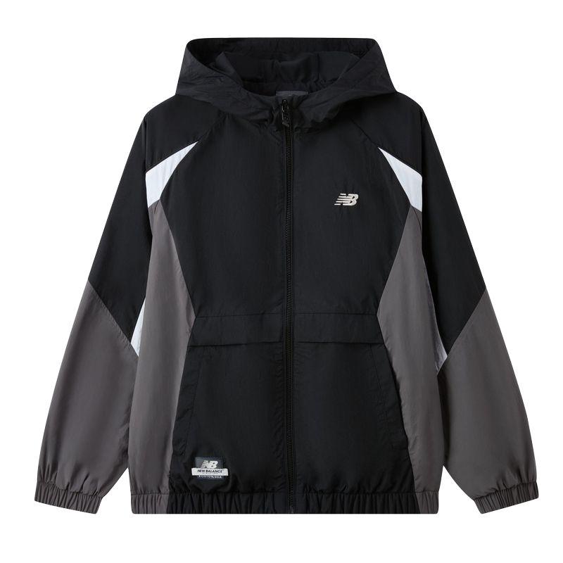 New Balance Jacket Black Children Aged 3 7 Years Old 7AF16023-BK 150