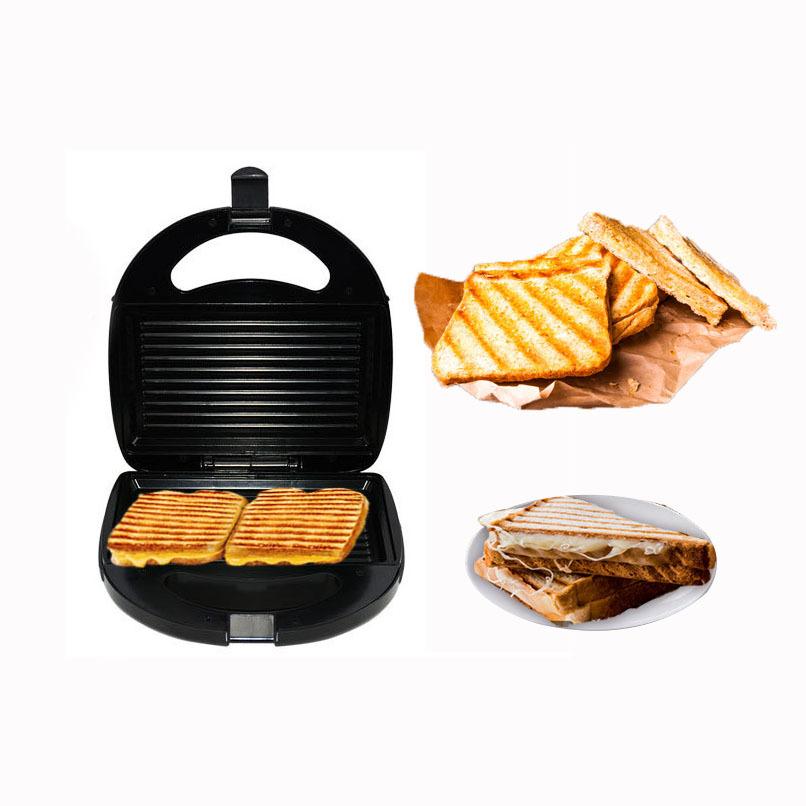 Sandwich Maker Breakfast Toaster Machine Home Light Food Waffle Maker Multi-Function Heating Toast Pressure Toaster