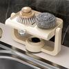 Rotatable Suction Cup Soap Dish Wall-Mounted Sponge Soap Box Bathroom Shelf  Bathroom Accessories