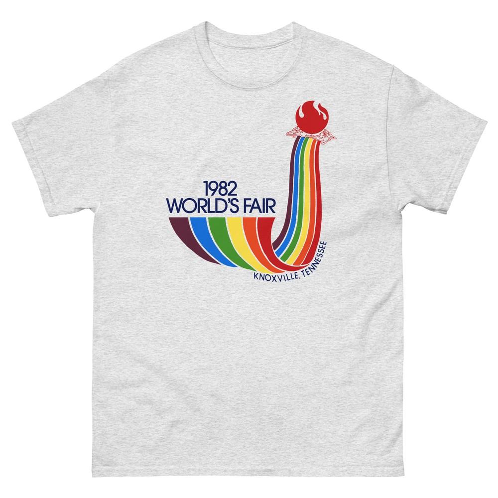1982 Worlds Fair Knoxville Graphic T Shirt Unisex SecondRoundCo classic tee Unisex T-Shirt Graphic Tee S