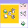 Cute Cartoon Animal Brooches Featuring Adorable Cats Penguins And Polar Bears For Unique Style