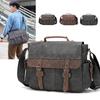 LIDU Men's Vintage Multi-functional Messenger Bag