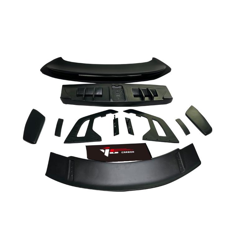 Dry Carbon Rear Wing Air Deflector Spoiler for Porsche 911/992 GT3 (2019-Present)