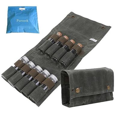 Pureseek Outdoor Seasoning Container, Multi-Purpose Spice Case, Seasoning Case, BBQ Storage Case, Bag, Spice Box, Stylish, Solo Camping, Camping