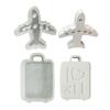 3D Luggage Silicone Candle Mold Handmade Candle Making Soap Plaster Resin Molds DIYs Chocolate Cake Baking Tools Decors
