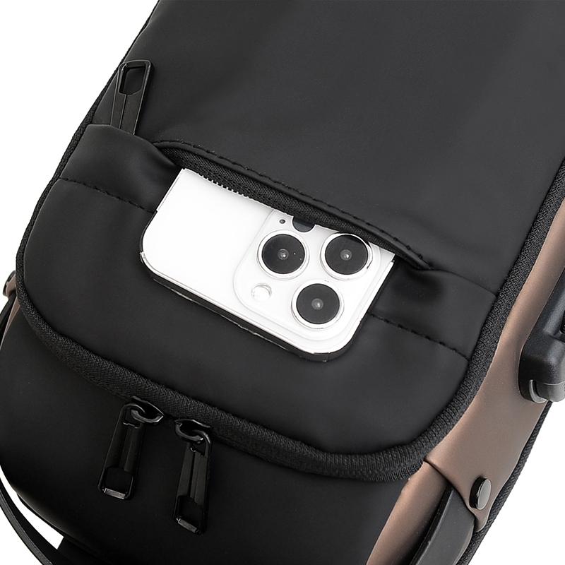 Multifunction Anti-theft USB Shoulder Crossbody Bag Travel Sling Pack Messenger Pack Chest Bag Male Luxury Brand Men