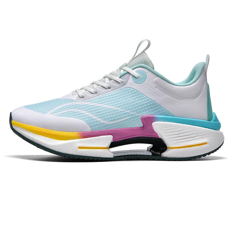 

Guochao autumn ultra-light rebound carbon board casual sports shoes autumn men s and women s physical training shoes comfortable running shoes 45