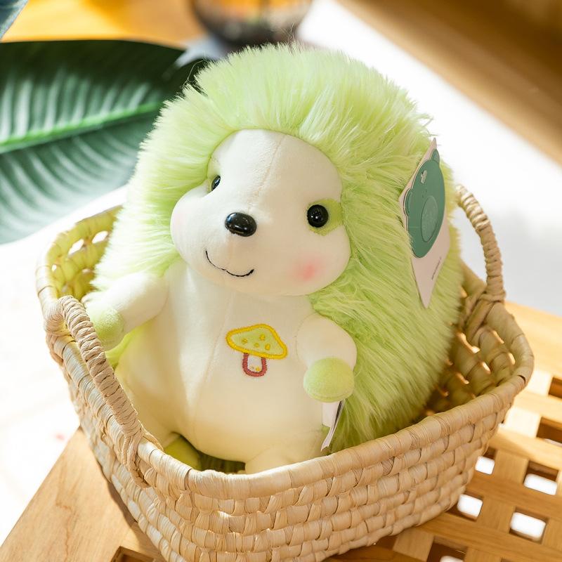 Neue niedliche Plüsch-Igel-Puppe Huanhuan Kinder schlafen mit Puppe Greifautomat Puppe Weihnachtsgeschenk