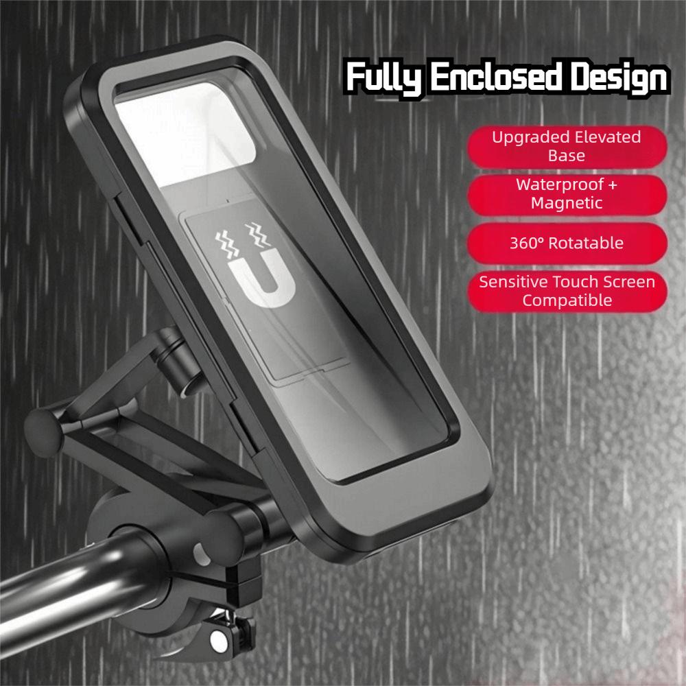 Adjustable Motorcycle Phone Holder Waterproof Phone Navigation Holder  Mobile Navigation