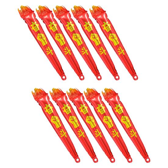 10/20/30 ks nafukovací baterka Hromadné falešné ozdoby na baterky Sportovní hry Rekvizita Bezplamenná balónová hůl pro párty Sportovní soutěže Události Potřeby