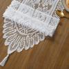 With Tassel Table Runner Lace Table Decoration Retro Dining Table Mat  Home Decoration