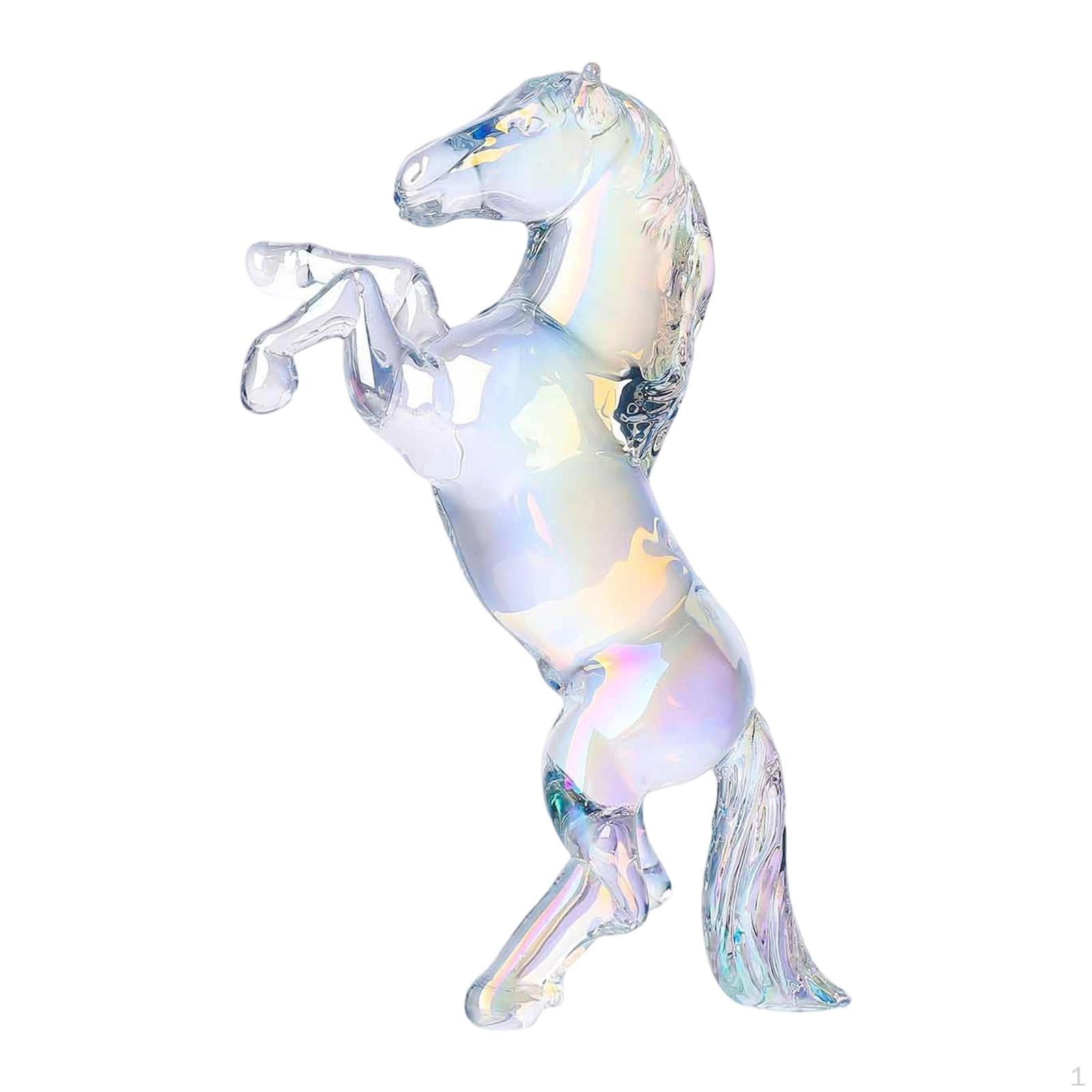 

Collectible Horse Statue, Display Centerpiece, Creative Feng Shui Ornament, Miniature Figure for Style A