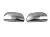 BRIGHTZ Door Mirror Satin for Camry ACV Part Number 25902 Covers, Silver, ACV40/ACV45 (Pre-facelift) [SIL-MIR-005], V40/V45 (40/45),