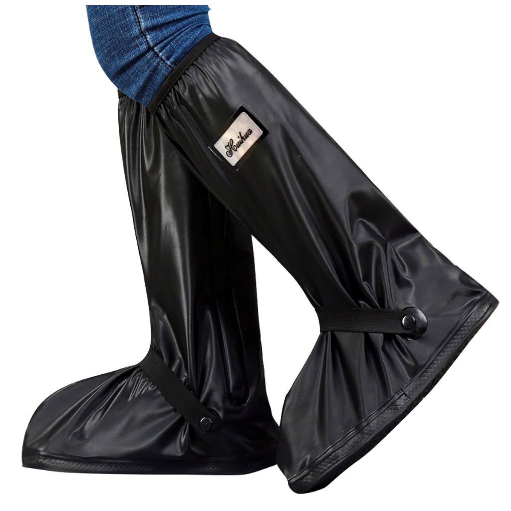Winter Waterproof Reusable Shoes Cover Anti-slip Rain Boots Overshoes Shoe Cover