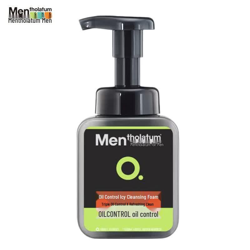 Mentholatum Men s Oil Control Icy Cool Foaming Cleanser