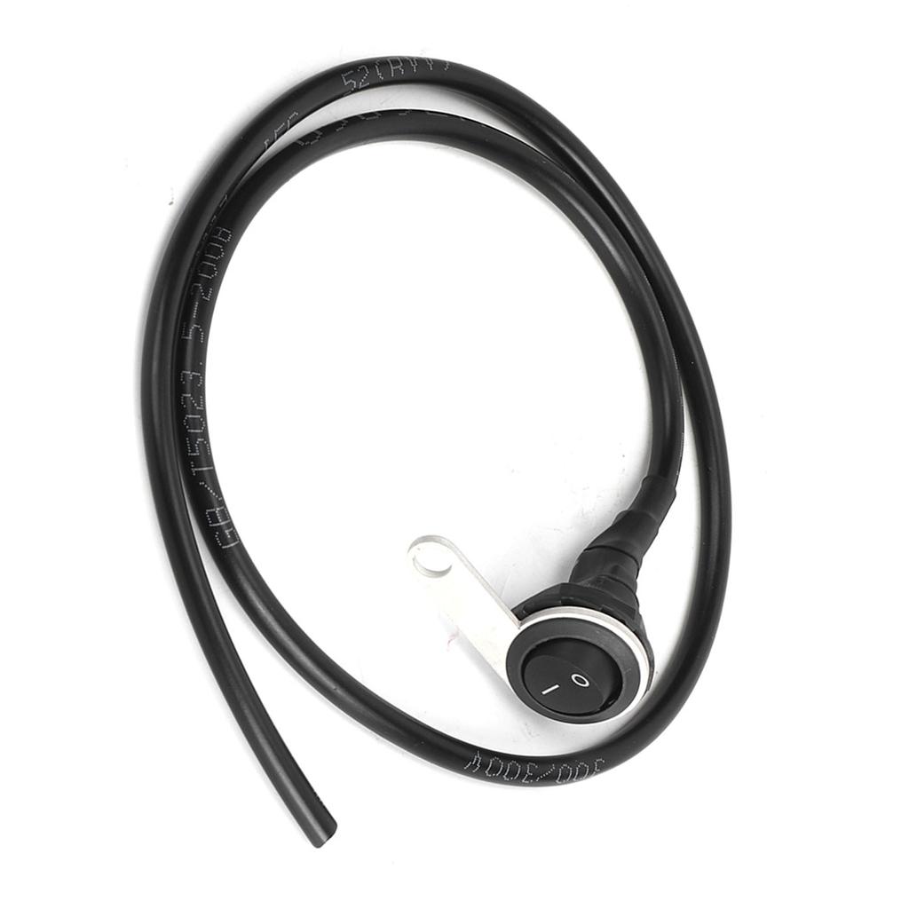 Waterproof Single Steel Spotlight Handlebar Light Switch Motorcycle ATVs Modification 22mm