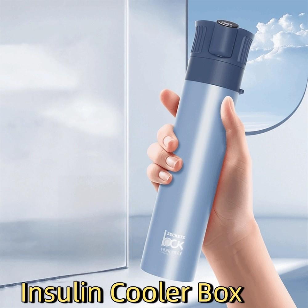 LCD Digital Display Insulin Cooler Box USB Charging Drug Refrigerated Cup  Travel