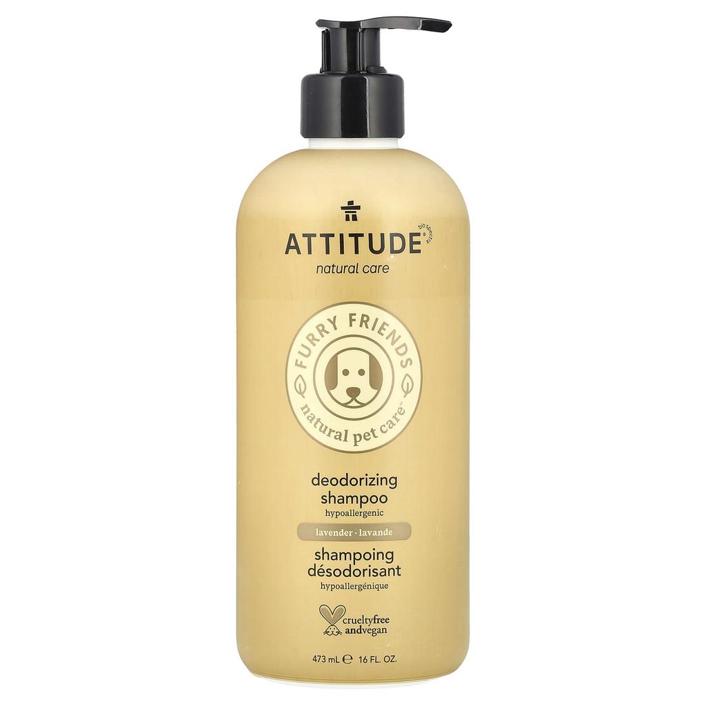 Furry Friends, Natural Pet Care, Deodorizing Shampoo, Lavender, 473 Ml (16 Fl Oz)