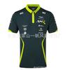 Unisex Off-Road Racing Polo Shirt Short Sleeve Collared T-Shirt Breathable Sporty Casual Fit