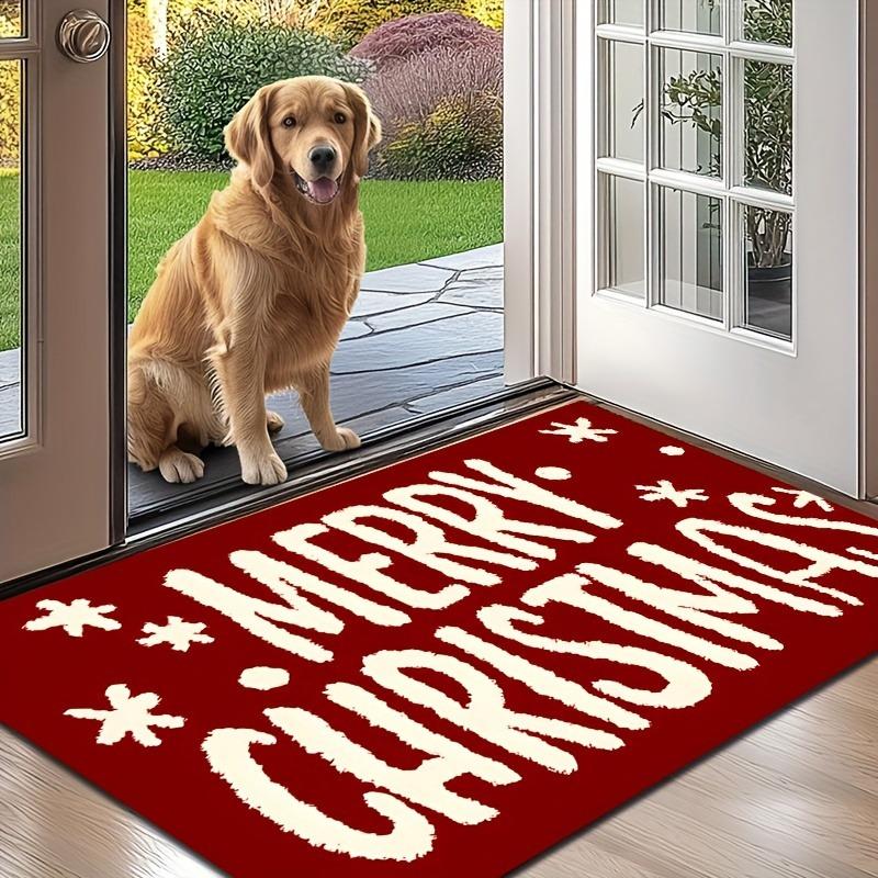 1PC Merry Christmas Charactor Door Mats Kitchen Rugs Non-Slip Pop Living Room Rugs Bath Mat Carpet for Home Sink Laundry Decor