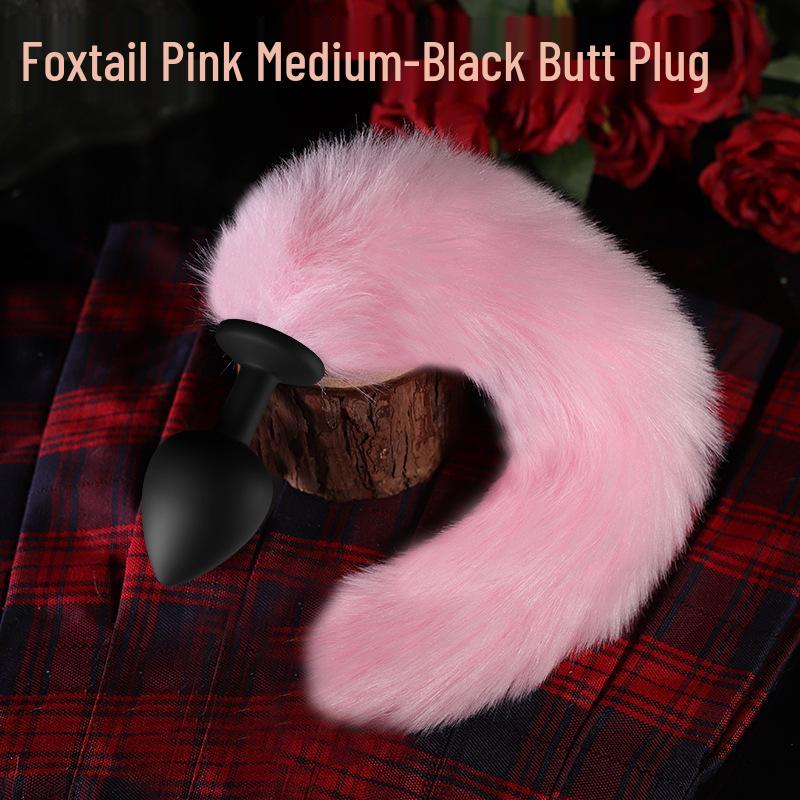 Fox Tail Mini Butt Plug - Adult SM Erotic Toy