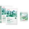 Cica Cooling Mask & Cica Cooling Pad Soothing Skincare Set 5 Masks + 10 Pads