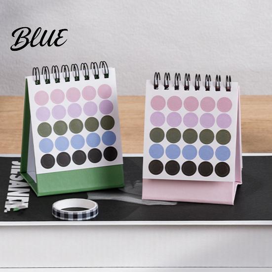 Professional Planning Calendar Desktop Planner Desk Calendar Standing Flip 2027-2028 Mini 18 Month from Jan.
