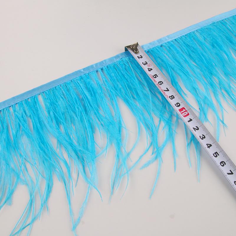 Ostrich Feathers for DIY Jewelry, Clothing Accessories, Cuffs, and Skirt Decoration