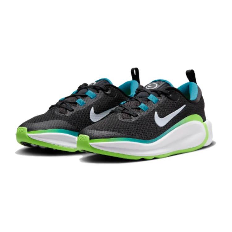 New Nike Infinity Flow GS 'Black Green Strike' FD6058-005