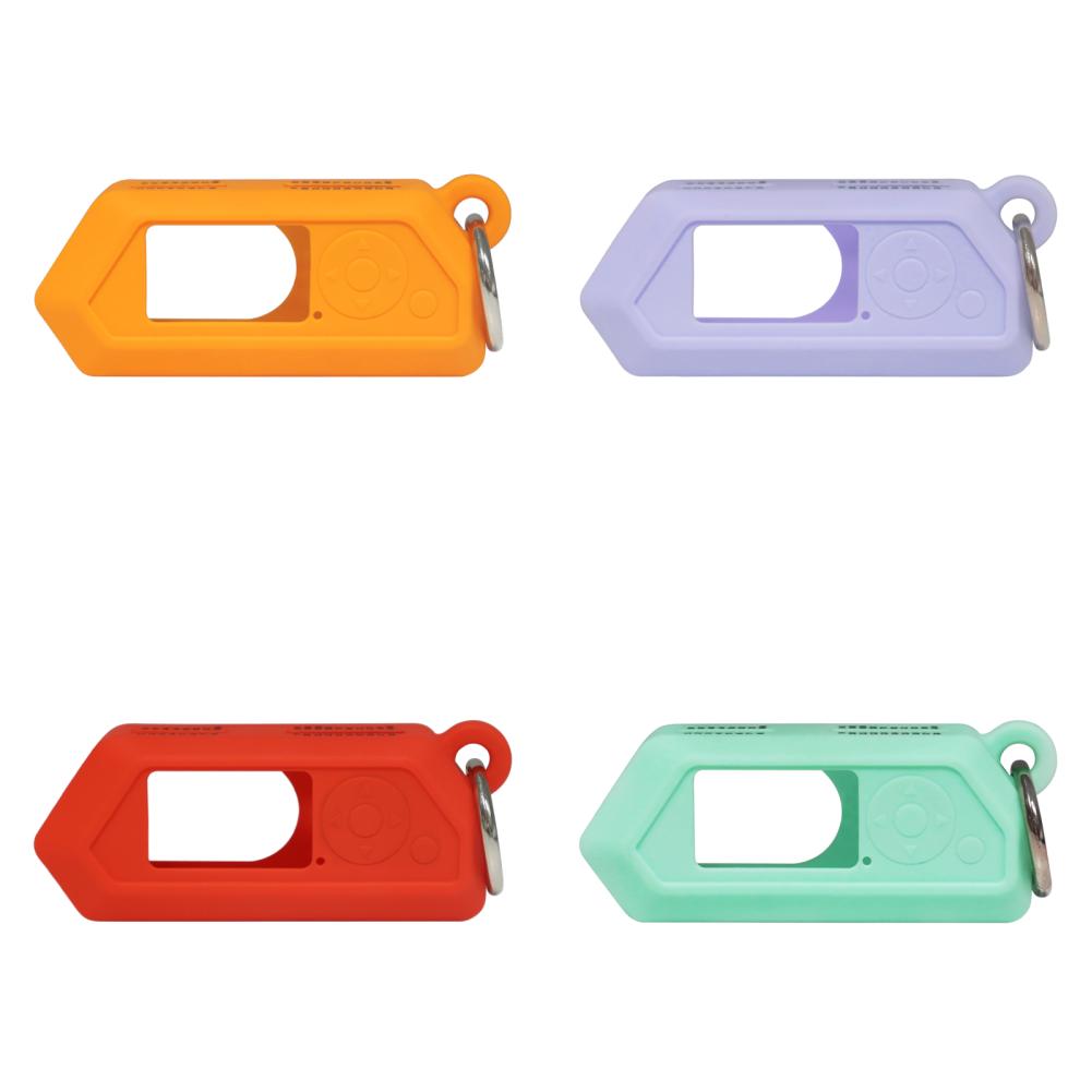 

Силиконовый чехол Защитный чехол с карабином для Flipper Zero(оранжевый)