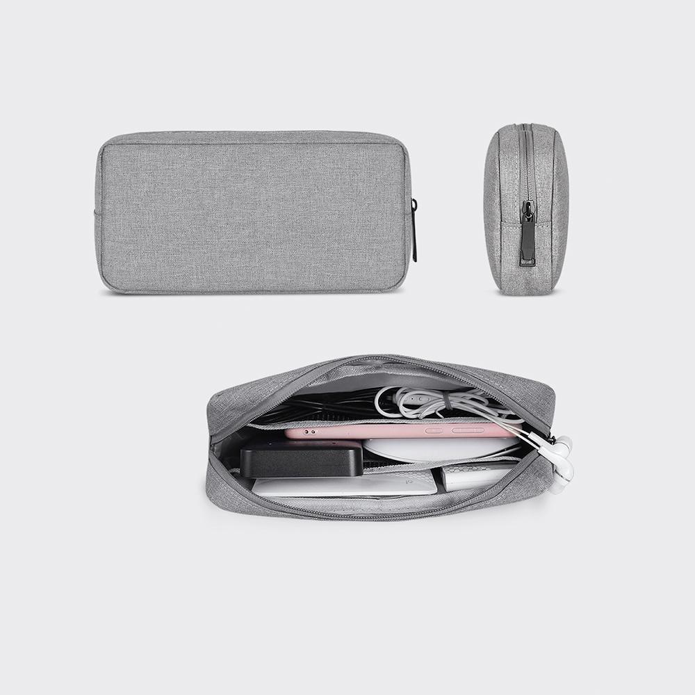 1PC Digital Accessories Storage Bag New Removable Zipper Bag Usb Flash Drive Headphone Bag Mobile Power Pack