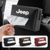 Car Tissue Box Leather Paper Towel Storage Bag Accessories For Grand Cherokee Wrangler JK Gladiator Compass Renegade Recon