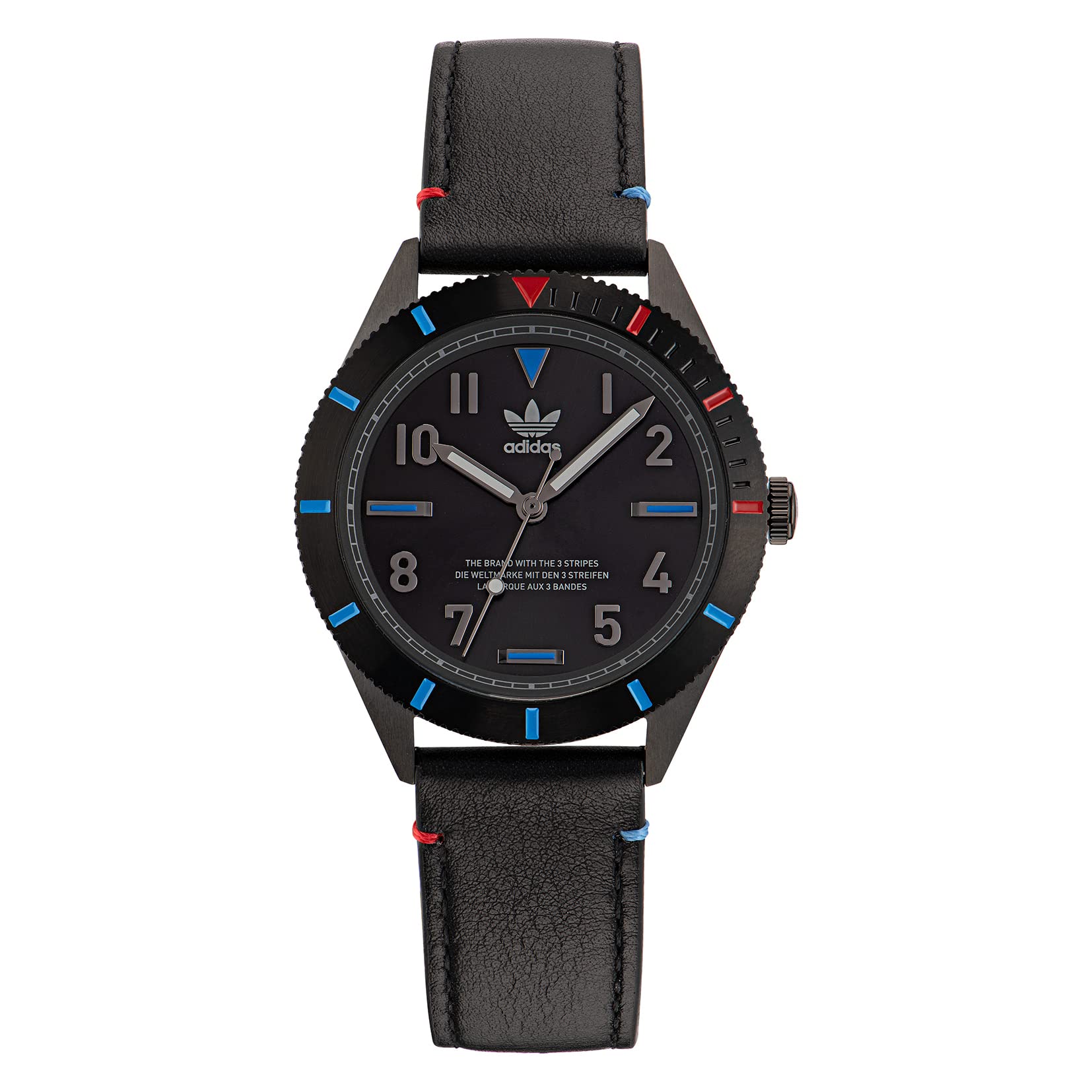 

Оригинальные наручные часы EDITIONTHREE AOFH22506 Черные [Часы Adidas] [Б/у] чёрный