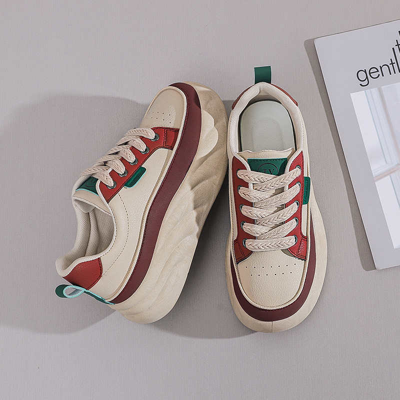 Fashion 38 Dark Blue Retro Sneakers Vulcanize Trending Products Shoes For Women Sport Exerciser Sho Athlete Low Cost Sepatu Vzuttya