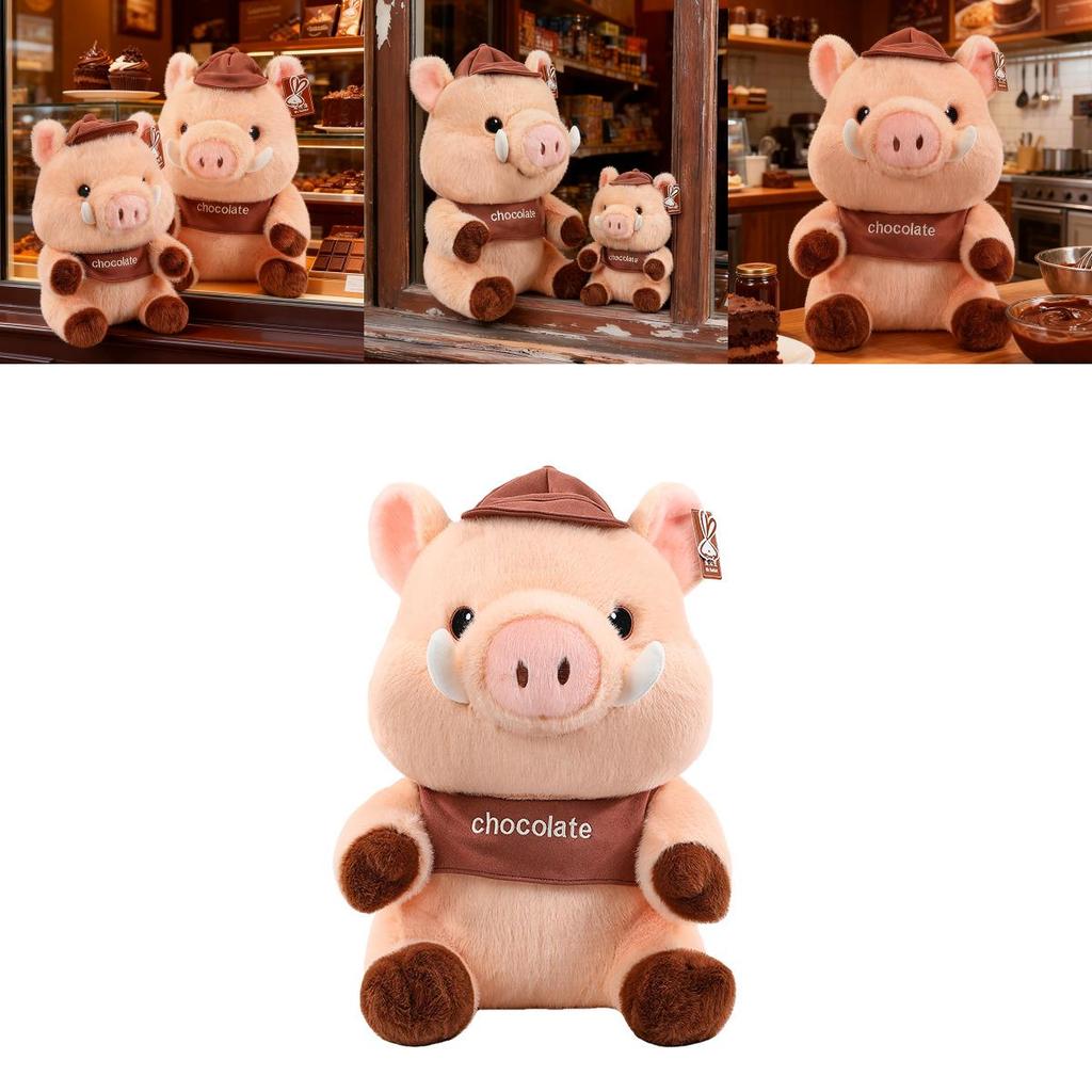 Plüschschwein Spielzeugkissen mit weicher PP-Baumwolle für Kinder und Mädchen Geschenk