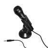 Wired Microphone with 200cm Cable Condenser Handheld Microphone with Stand for Karaoke Singing, Speech, Wedding