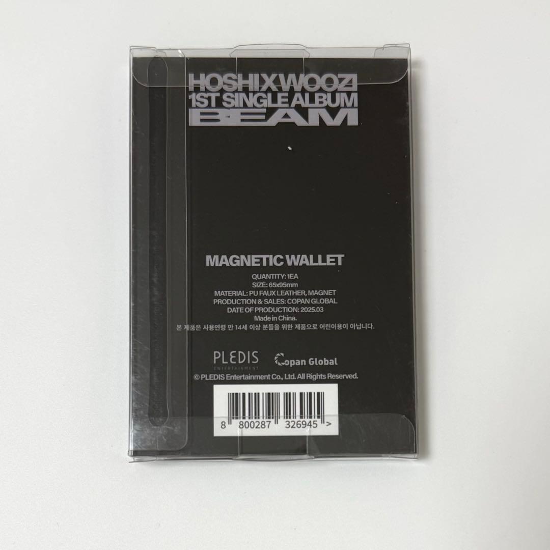 [USED] Hoshiuji BEAM Pop-Up Magnet Wallet, Korea