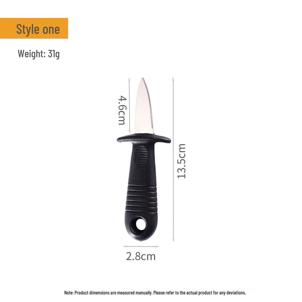 Stainless Steel Oyster & Clam Opener – Seafood Prying Knife for Shell Opening