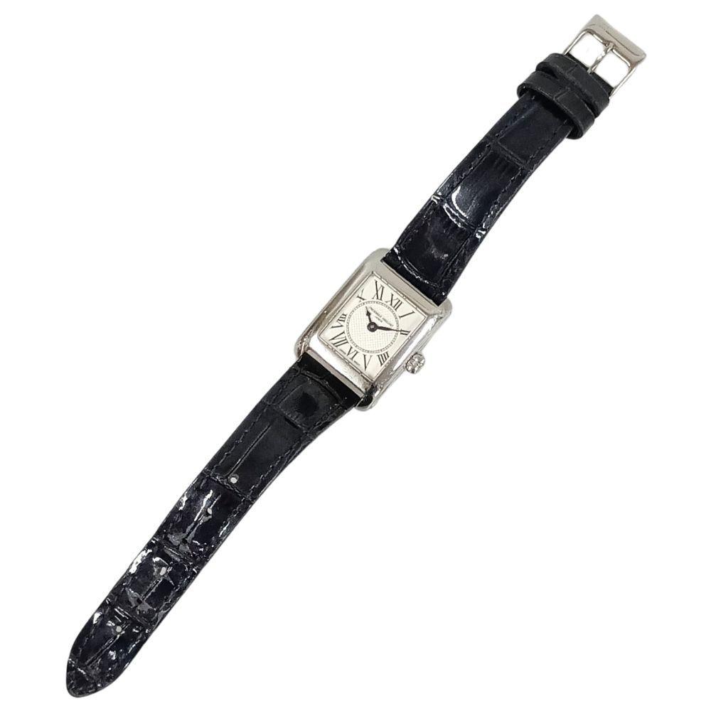 Used FREDERIQUE CONSTANT Frederique Constant FC-200X1C12/4/6 Classic Carre Quartz Ladies Watch Genuine / C1050